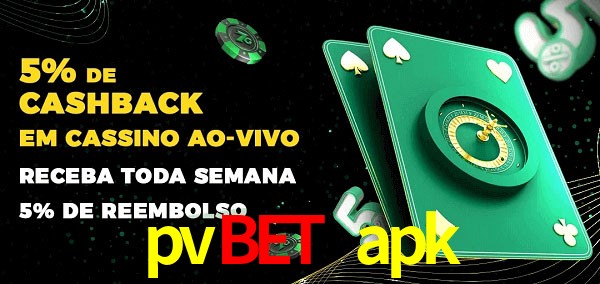 Promoções do cassino ao Vivo pvbet apk